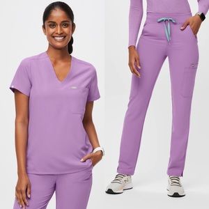 Figs Scrub Set - Lilac Dawn